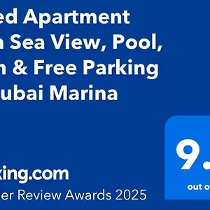  Apartment 1 Bed With Sea View, Pool, Gym & Free Parking In Marina