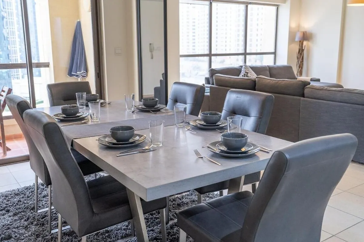 Exceptional 3Br Apartment In Jbr - Sleeps 6 Dubai United Arab Emirates